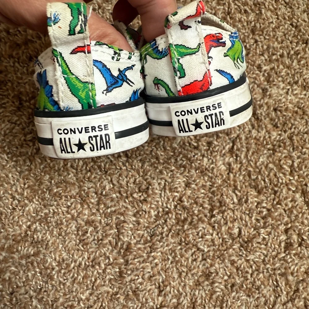 Chuck Taylor All Star Easy-On 8-Bit Dino Toddler Size 3